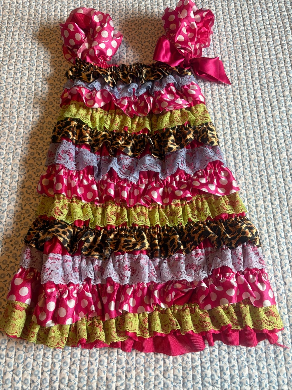 Tutu & Lulu Multi-tiered Ruffle Dress 3T/4T